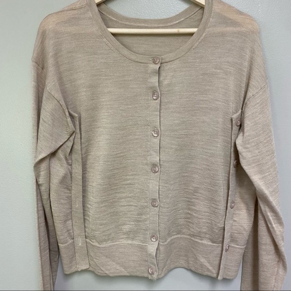 THE AD+ Studious Merino Blend Cardigan - Picture 2 of 16